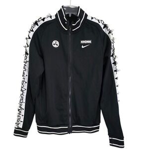 Nike x Acronym Men's Track Jacket Black White Full Zip Designer Collab S‎